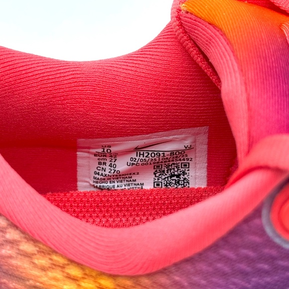 Nike Womens Vomero 18 Plus SE Sunset Shoes Sz 10 New Running IH2091-800 - Picture 2 of 11
